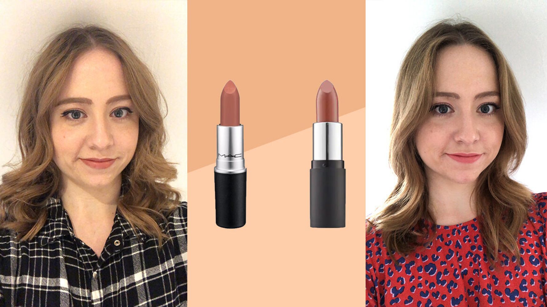 How Does MAC's Velvet Teddy Lipstick Compare To The Body Shop's Sienna  Rose?