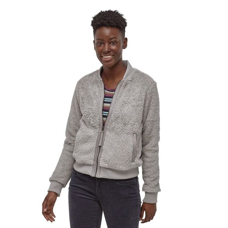 Women's los gatos fleece best sale bomber jacket