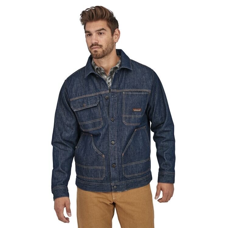 Patagonia men's steel hot sale forge denim jacket