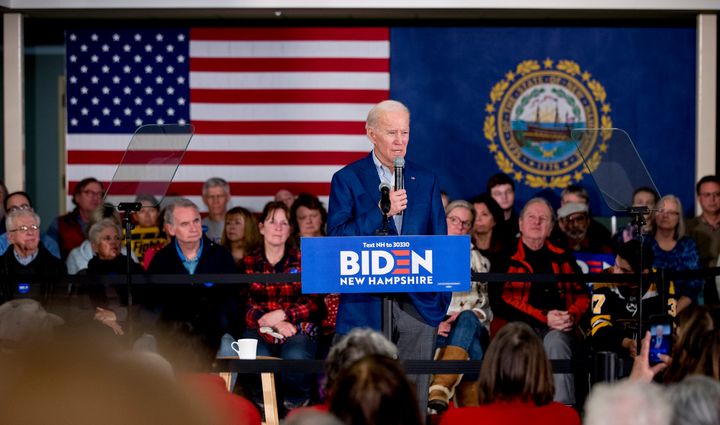 Former Vice President Joe Biden has been lowering expectations about New Hampshire, saying publicly he doesn't think he'll win. 