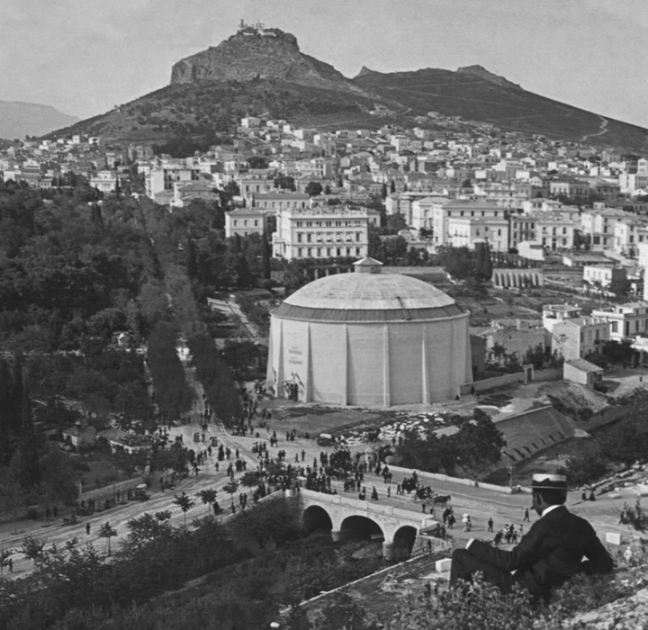 Ο ποταμός Ιλισσός, η γέφυρα και το Πανόραμα του Θων στις αρχές του 20ου αιώνα