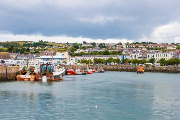 Το αλιευτικό λιμάνι στο Δουβλίνου.