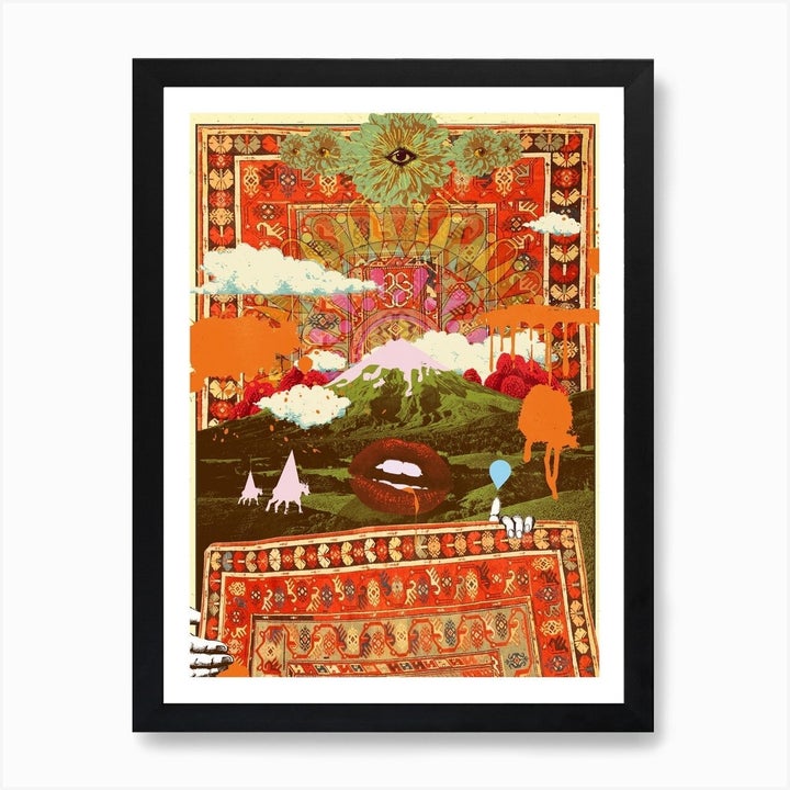 Morning Psychedelia Art Print, Iamfy