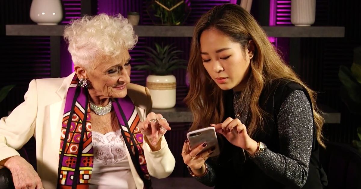 83 Year Old Grandmother Helps Reporter Up Her Tinder Game Huffpost Life