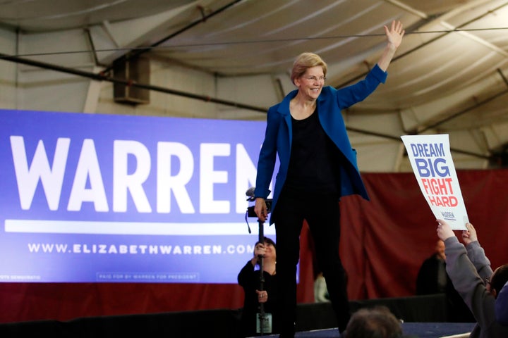 Despite being from a neighboring state, Sen. Elizabeth Warren (D-Mass.) did not make the top tier in New Hampshire's primary.