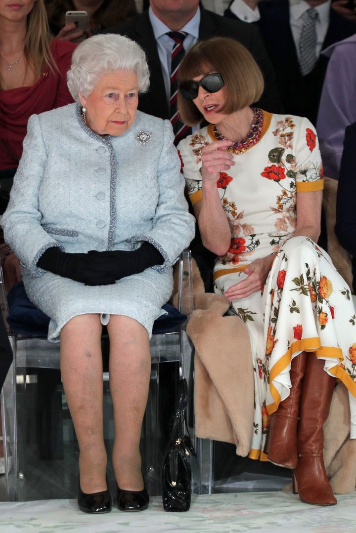 Anna Wintour Keeping Sunglasses On For Queen 'Unacceptable', Says