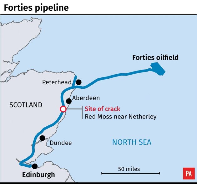 North Sea Oil And Gas Pipeline Repairs Could Take Three Weeks, Say ...