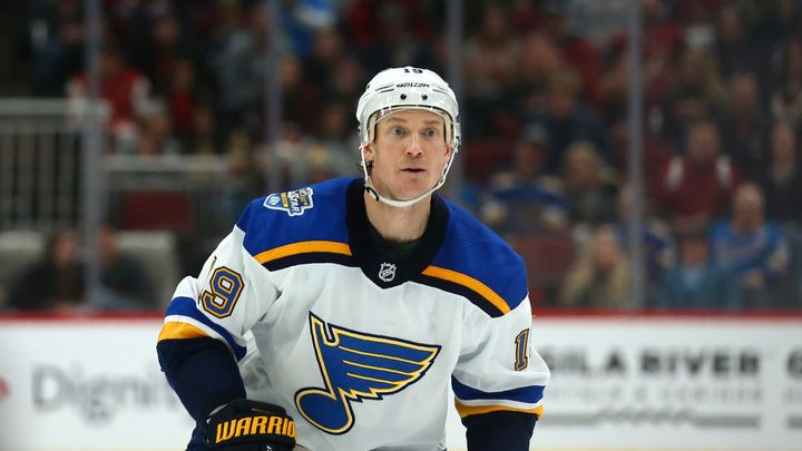 St. Louis Blues defenseman Jay Bouwmeester collapsed on Tuesday after suffering from a cardiac episode.