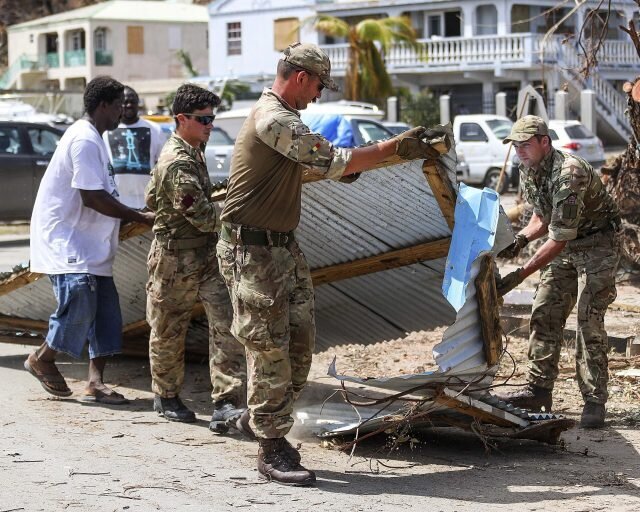 British Troops’ Efforts In Hurricane Irma Aftermath Hailed As ...