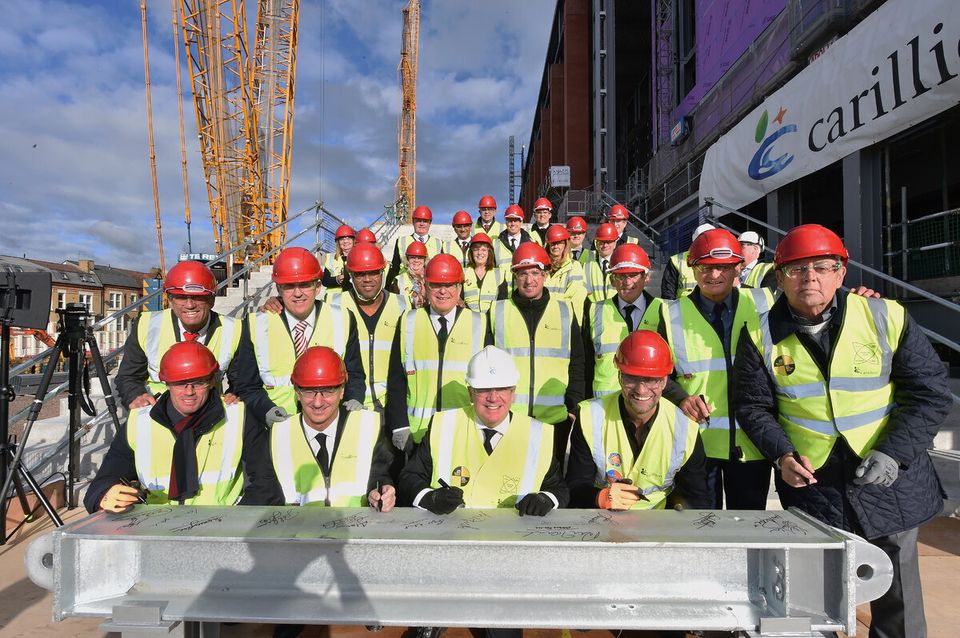 Liverpool FC Topping Out Ceremony