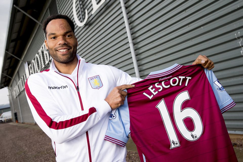 Aston Villa Unveil New Signing Joleon Lescott