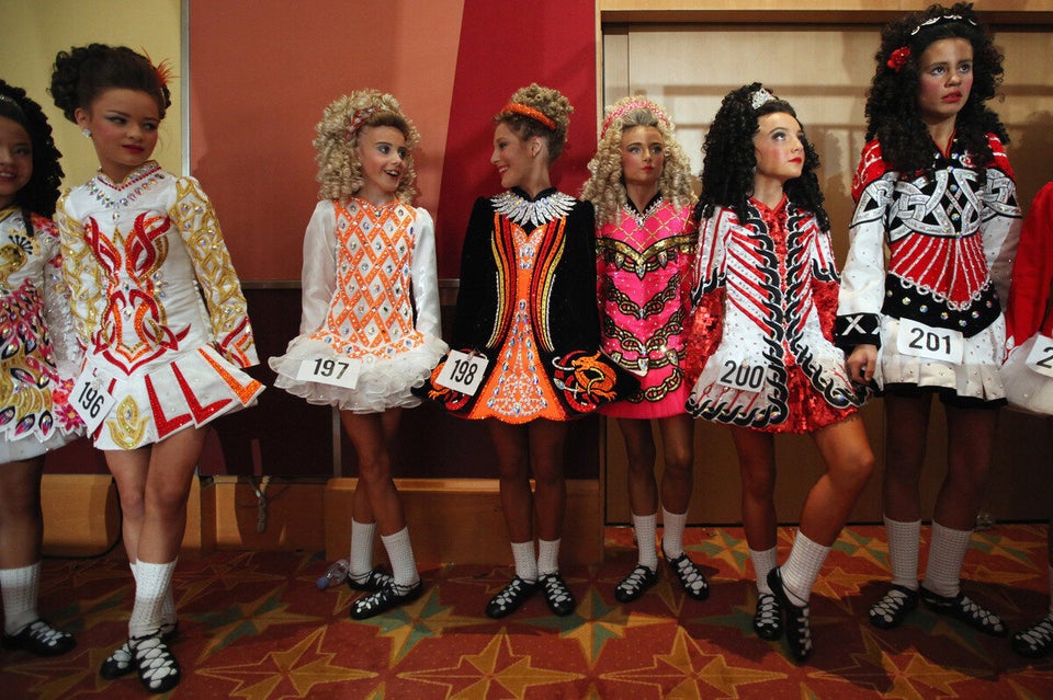 Dancers Compete In The World Irish Dancing Championships