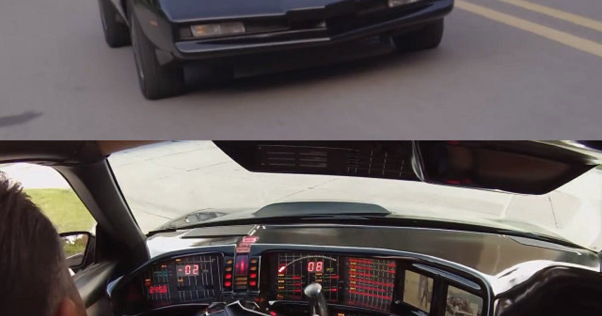 Homemade 'Knight Rider' Car Replica Built By Man In His Garage (VIDEO ...