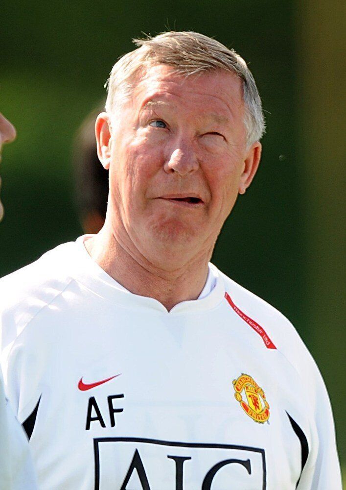 Sir Alex Ferguson facial expressions