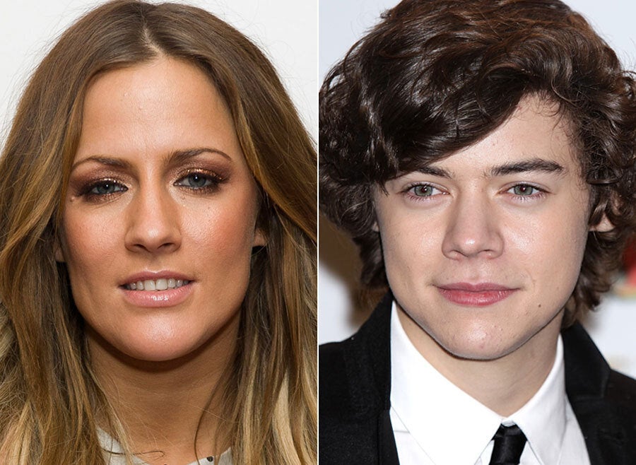 Caroline Flack and Harry Styles