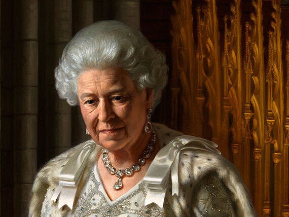 queen portrait painting