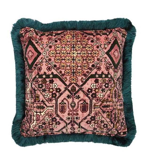 House Of Hackney Velvet Mey Meh Cushion, Harrods