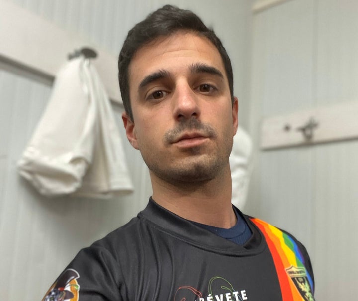 El portero Santi Rivero.