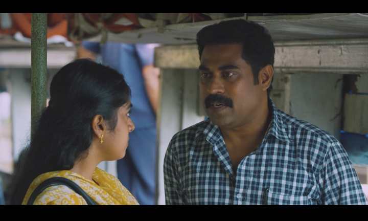 Suraj Venjaramoodu in a scene from Thondimuthalum Driksakhiyum