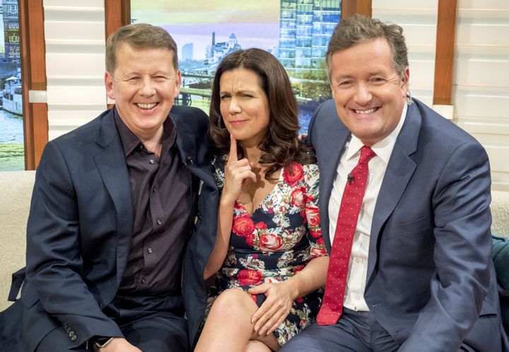 Bill later guest presented Good Morning Britain with Susanna
