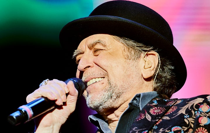 Joaquín Sabina, en el concierto del 12 de febrero de 2020 en el Wizink Center de Madrid.