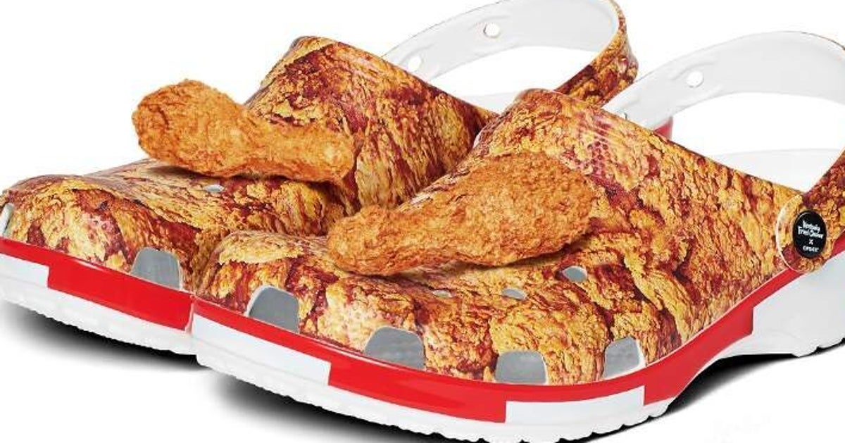 Télécharger gratuitement Images Crocs Et Kfc Ont Elabore Des Chaussures Qui Sentent Le Poulet Le le plus cool par