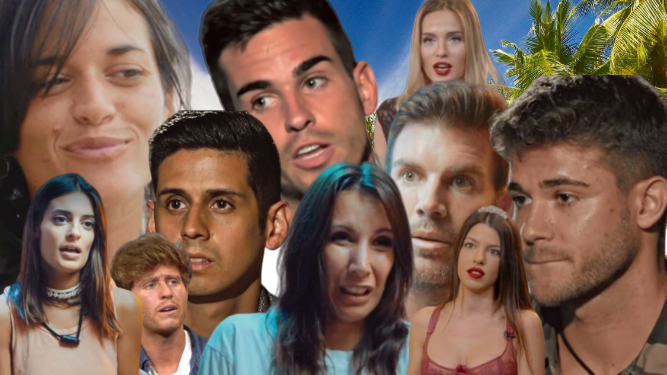 Las parejas de 'La isla de las tentaciones'.