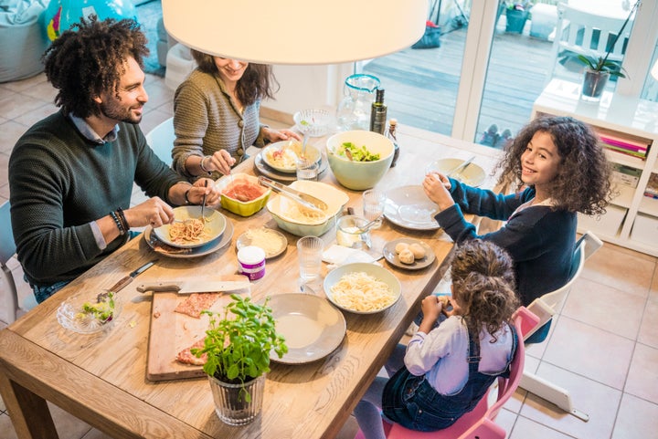 Weeknight family dinners can be hard to pull off. Here, parents give their tried-and-true advice for making it a little more possible.&nbsp;