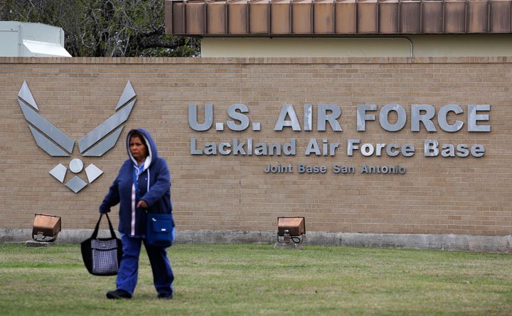 A person quarantined at this Air Force base in San Antonio, Texas, after evacuated from China has tested positive for the coronavirus, health officials said.