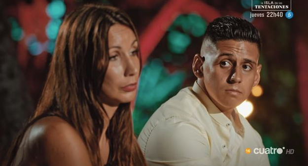 Christofer y Fani, en 'La isla de las tentaciones'.