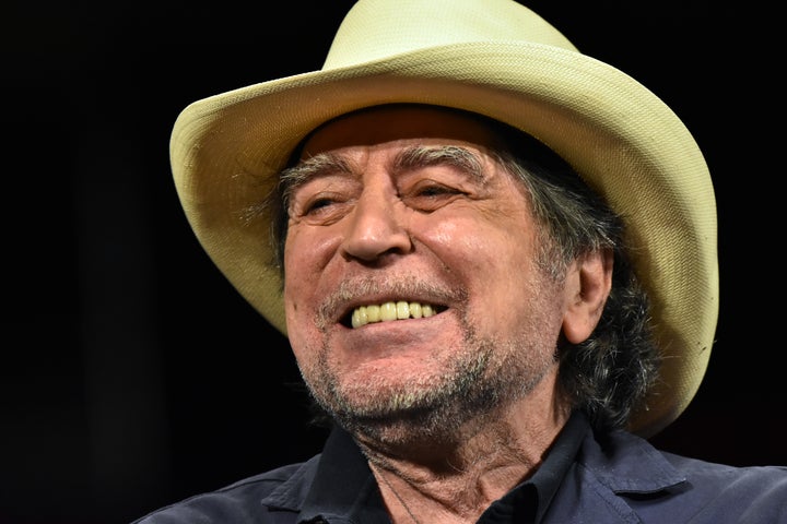 El cantante Joaquín Sabina.