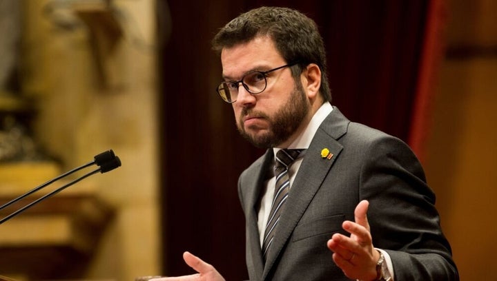 El vicepresidente del Govern, Pere Aragonès.