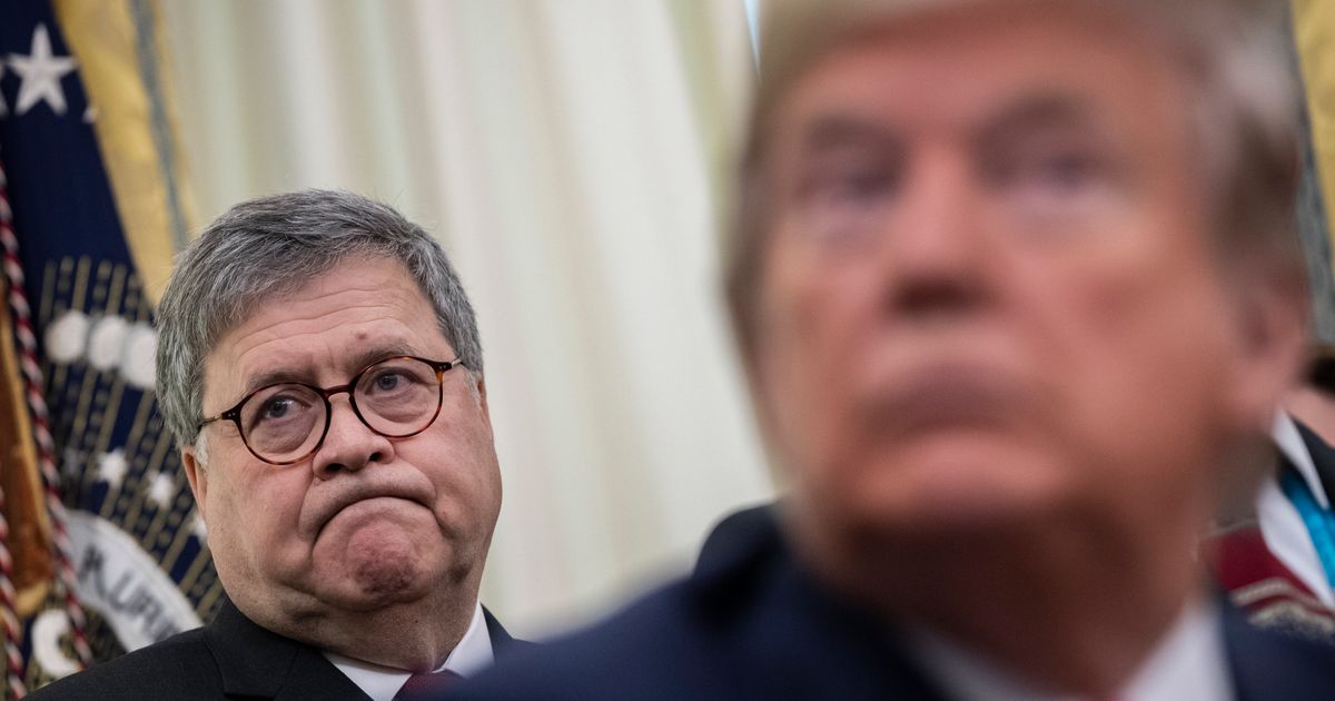 People Aren’t Buying William Barr’s Rebuke Of Donald Trump