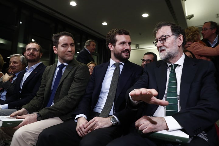 Mariano Rajoy, en la presentación de la novela de Esteban González Pons