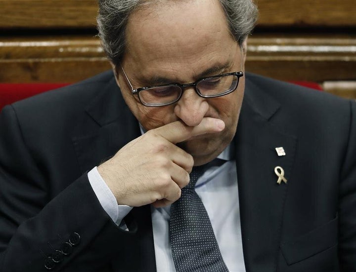 El presidente de la Generalitat, Quim Torra.