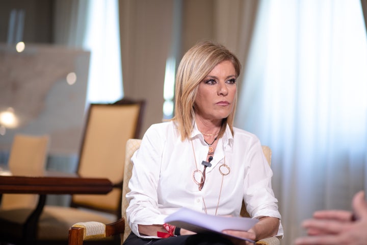 Esther Palomera, durante una entrevista para 'El HuffPost'