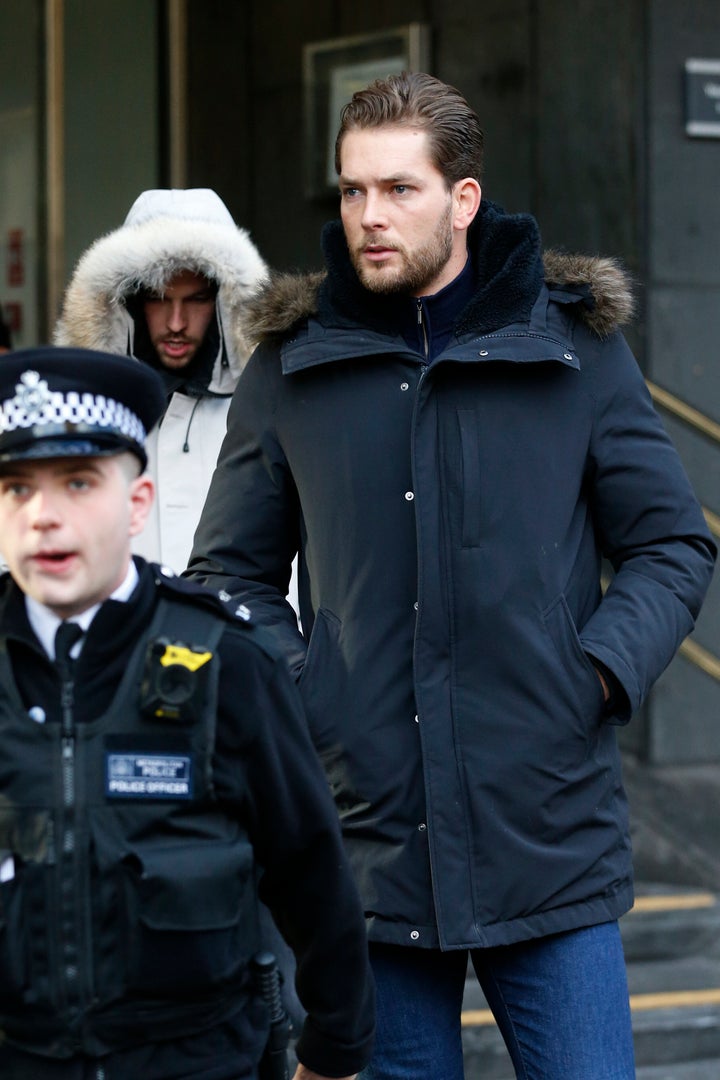 Lewis Burton at Highbury Corner Magistrates Court on December 23, 2019.