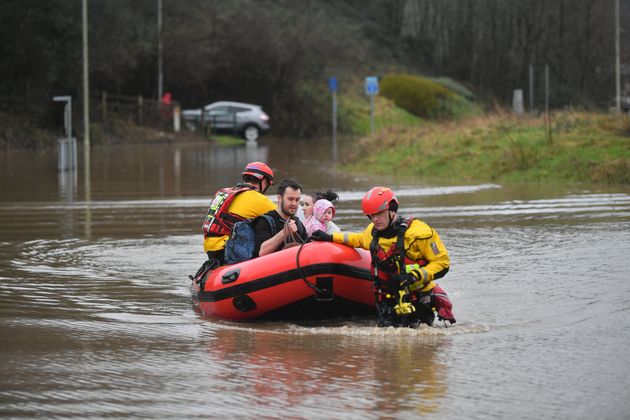 Storm Dennis: Severe Flood Warnings Issued As The UK Is Lashed With Rain
