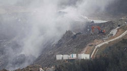 Los ertzainas que han participado en el rescate en el vertedero de Zaldibar han estado expuestos a