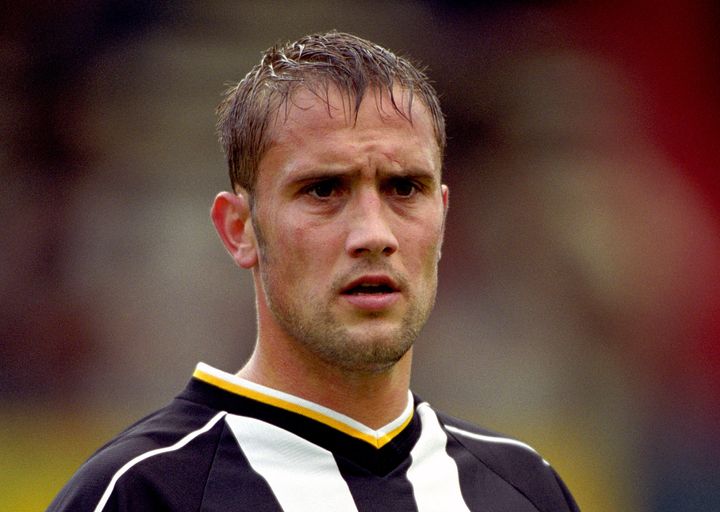 Craig Ramage playing for Notts County in the 1990s.