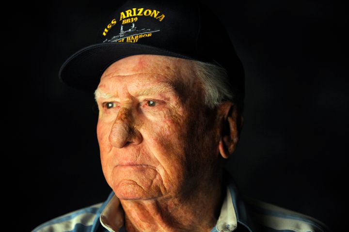 Pearl Harbor survivor Donald Stratton served in the Navy from 1940-1942 and received a medical discharge. He then re-enlisted and served from 1944-1945.