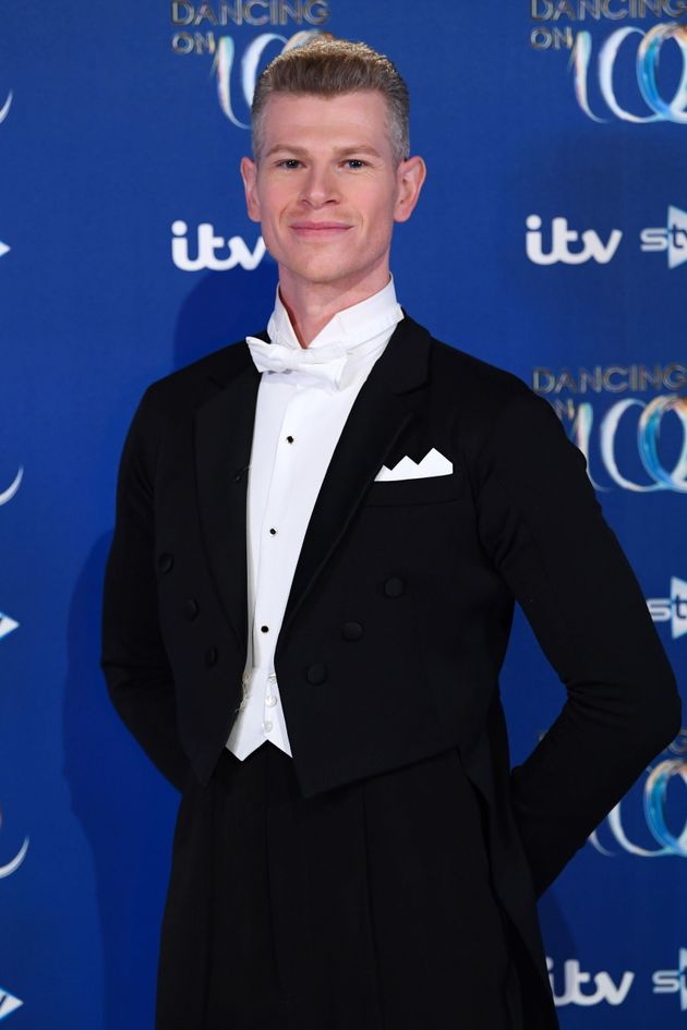 Hamish Gaman at the Dancing On Ice launch in 2019
