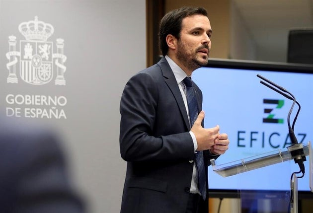 El ministro de Consumo, Alberto