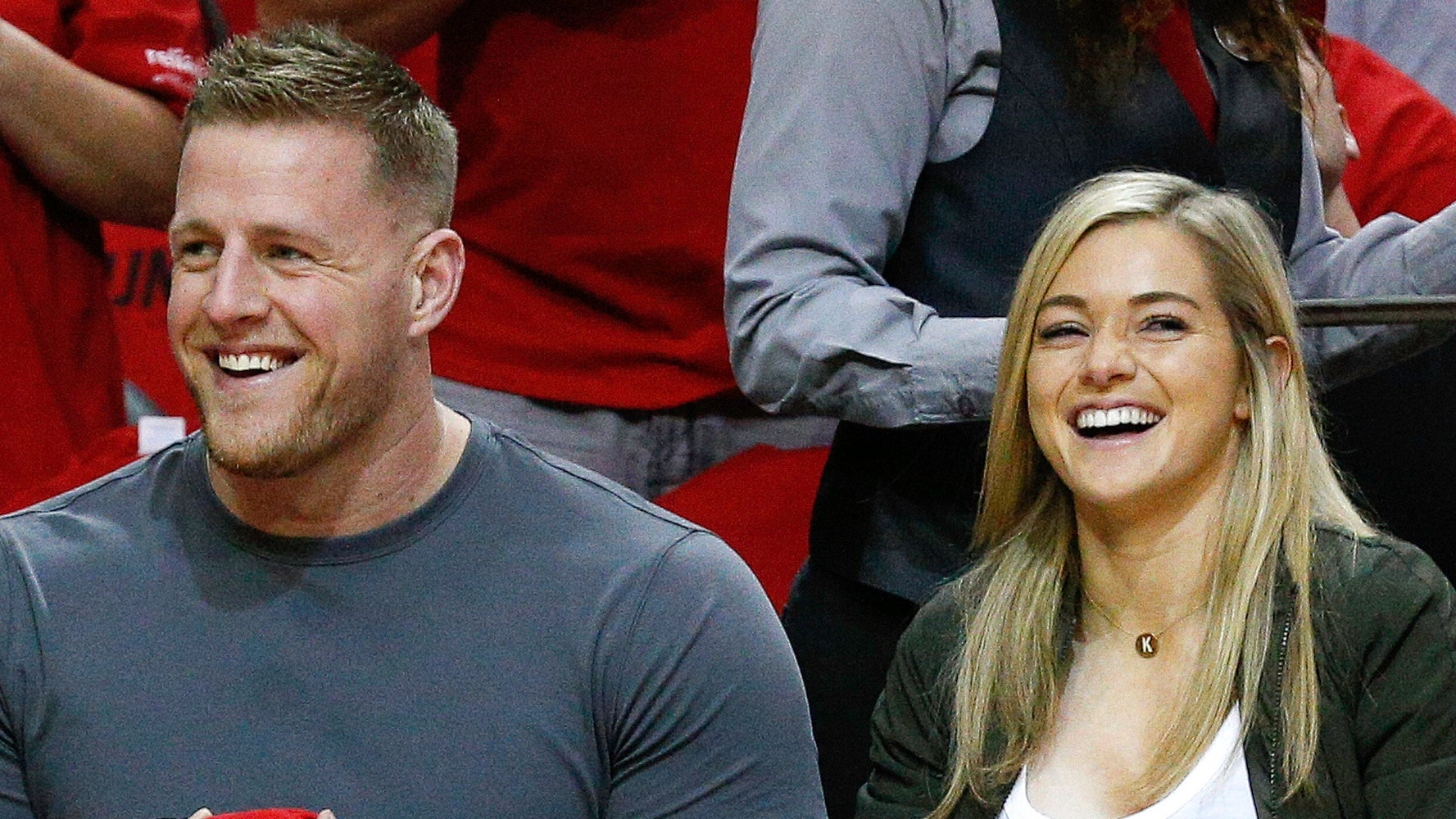 J J Watt Kealia Ohai Got Married And His Suit Had A Hidden Message Huffpost Life