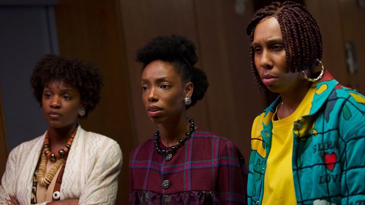 Yaani King Mondschein, Elle Lorraine and Lena Waithe appear in "Bad Hair" by Justin Simien, an official selection of the Midnight program at the 2020 Sundance Film Festival.