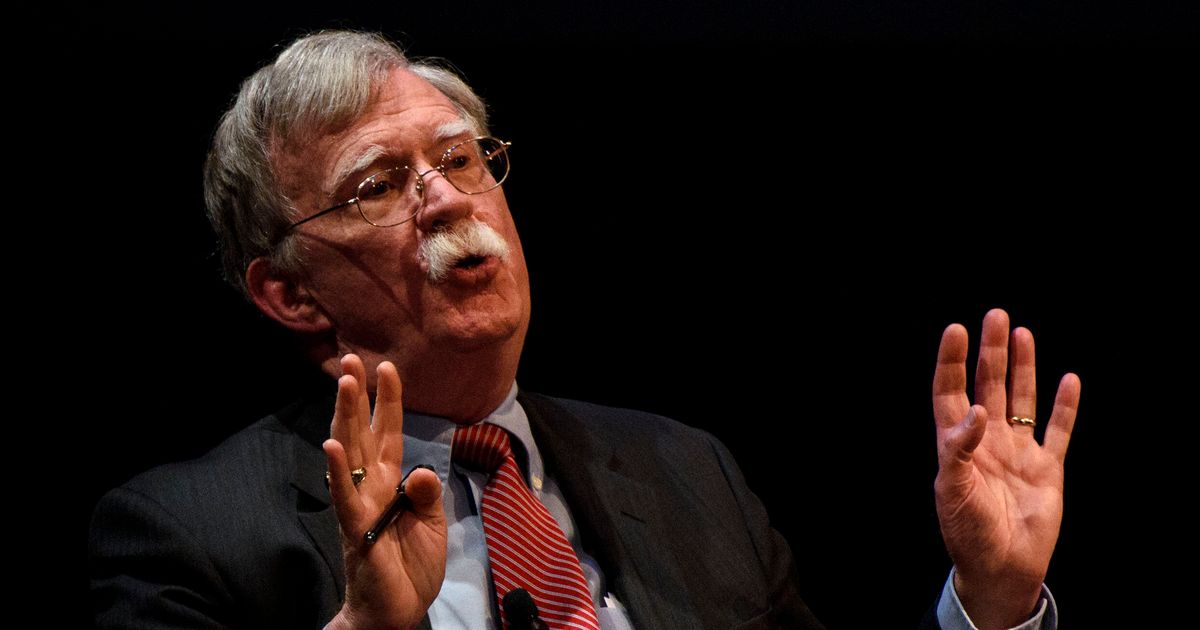 Bolton Says He’s Worried Trump White House Could Suppress His Book