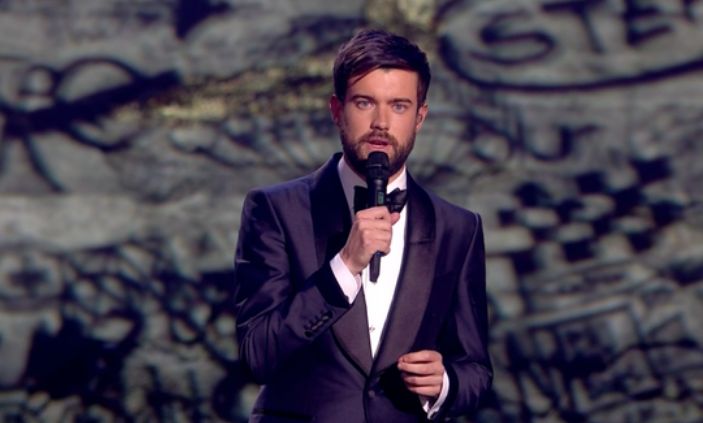 Jack Whitehall paid tribute to Caroline Flack at the Brits