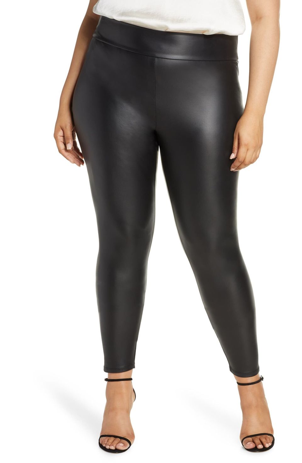 The Best Affordable Alternatives To The Spanx Leather Leggings That Always  Sell Out