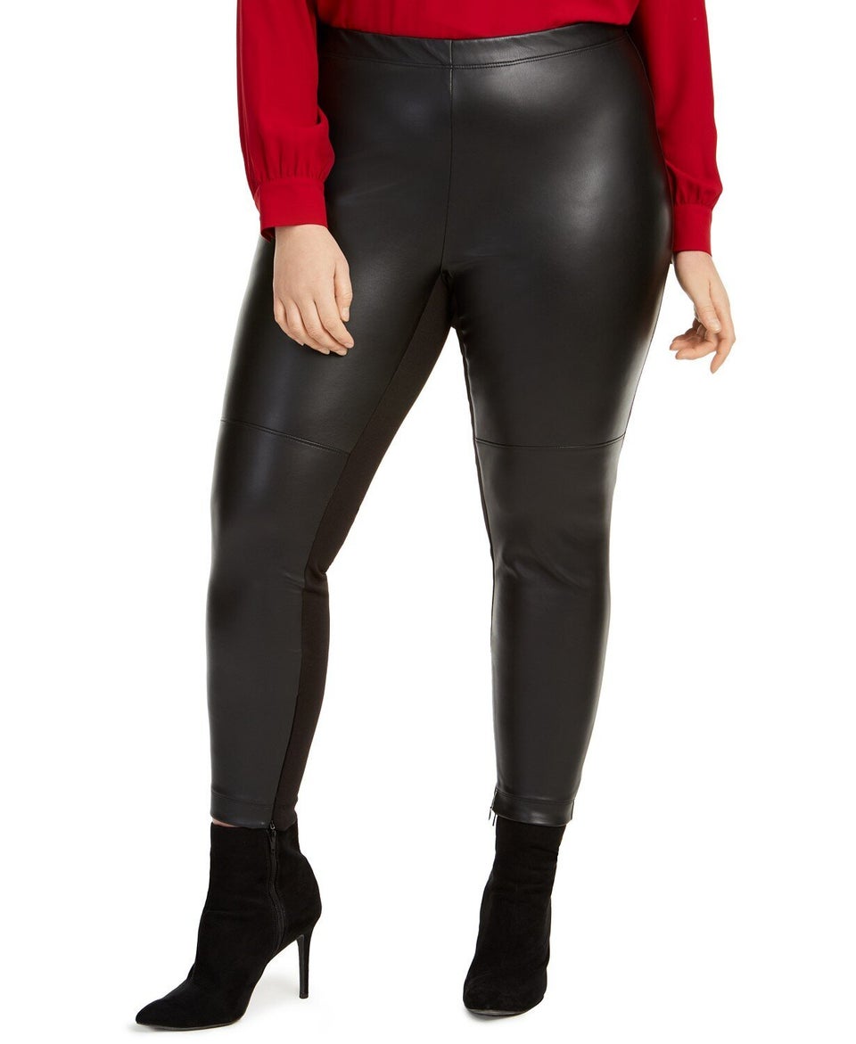 Plus Size Leather Pants - Bloomingdale's