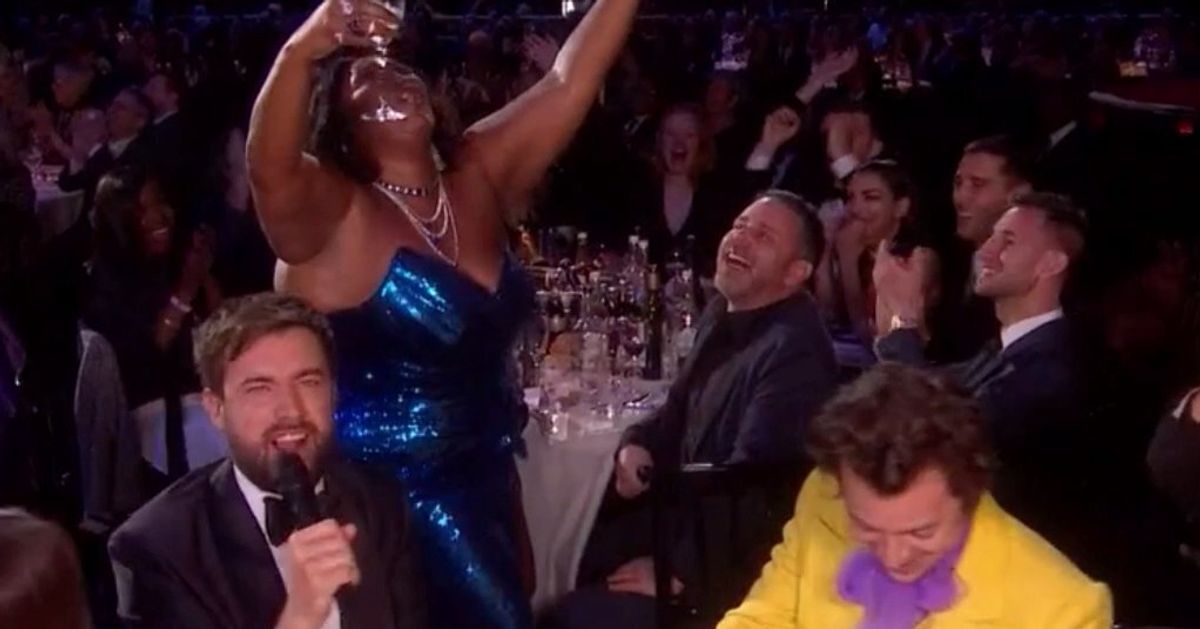 Harry Styles And Lizzo Deliver Moment Of The Brit Awards ...